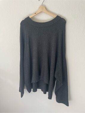 A New Day Women’s Marled Gray Crew Neck Sweater XL